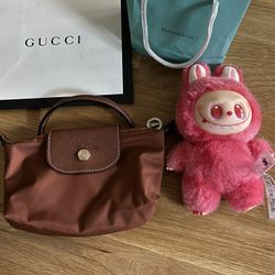 Mini Long Champ Make Up Bag 