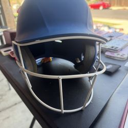Softball or baseball helmet