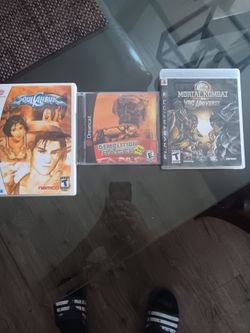 2 Dreamcast Games and 1 PS3 Game