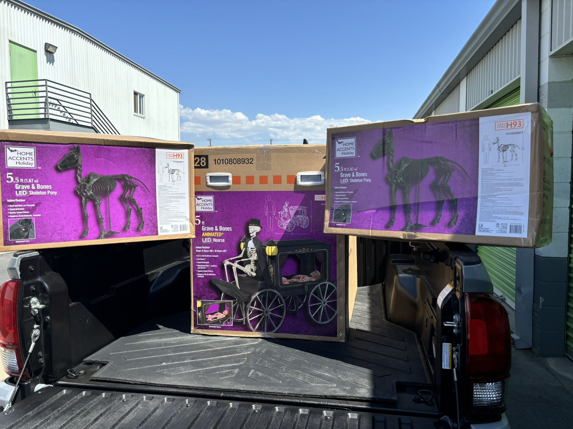 NEW Halloween Hearse And 2 Pony’s