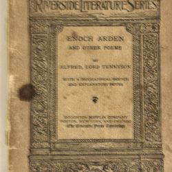 Tennyson's Enoch Arden & Other Poems Riverside Literature Series 1914