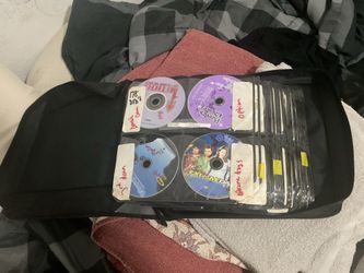 Case logic dvd case with 178 dvds inside