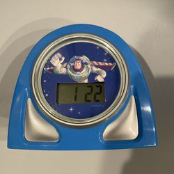 Disney/Pixar Toy Story Buzz Lightyear Glow in the Dark Cosmic Alarm Clock