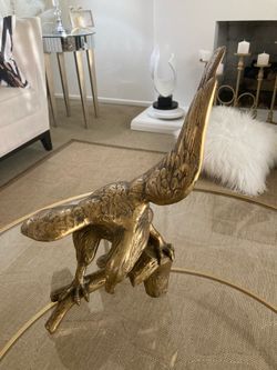 Large Brass American Bald Eagle