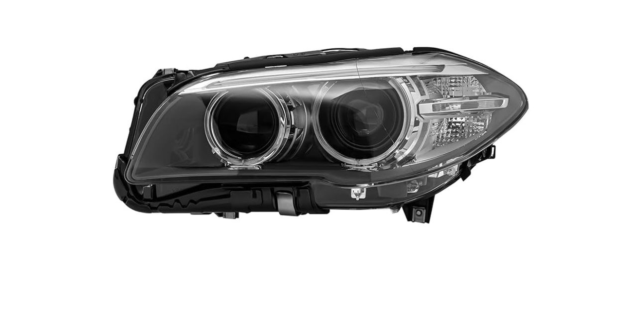 Headlight Assembly for BMW 5 Series 528i/535i 2014-2017 NON-Drive Model Direct Replacement Headlamp, Front Left Side Head Light Driver Side Headlight