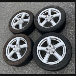 4 - 205/50r16 5x4.5 Stock Mazda Miata NC Mx-5 Crv Cr-v Accord Civic Scion Xb Tc Toyota Civic Camry Kia Optima Rims Wheels Tires!!!!