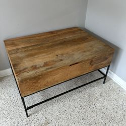 West Elm Coffee Table With Storage