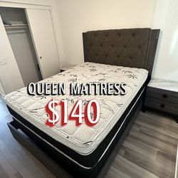New Queen mattress Only $140