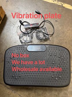 SoftGym Vibration Plate Exercise Machine for Lymphatic Drainage & Fitness No box