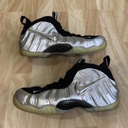 Silver Foamposite Size 11.5