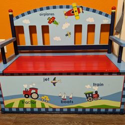 Kids Storage Bench
