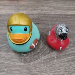 Sporty Football Rubber Duckies 