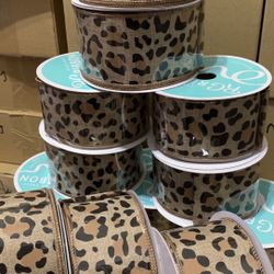 Wired Leopard Ribbon