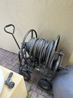 100’ Hose And Carrying Wagon