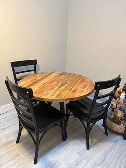 Table and 6 chairs