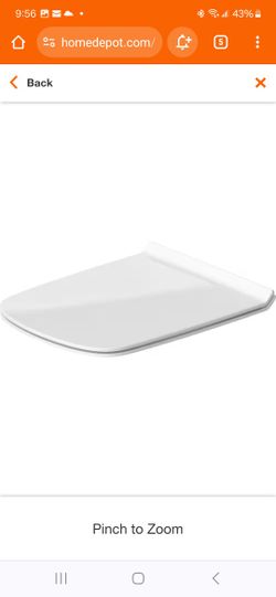 DuraStyle Elongated Closed Front Toilet Seat