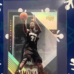 2000 Upper Deck Kevin Garnett Black Diamond Diamonation #D8