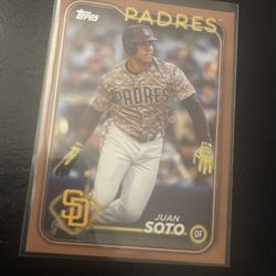Juan Soto Baseball Card
