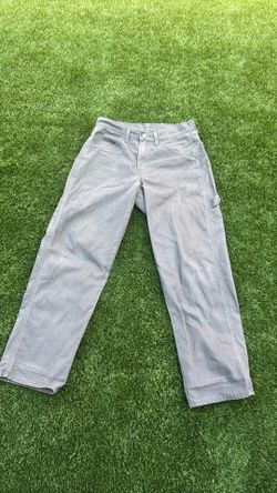 Gray Carpenter Work Pants