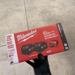 Milwaukee m18 batteries brand new