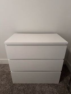 White dresser