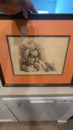 Albert Einstein  picture frame