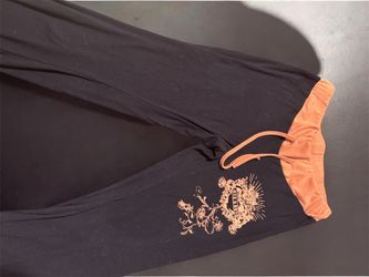 Love & rose pants navy blue and pink!