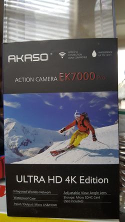 AKASO EK7000 Pro 4K Action Camera !!