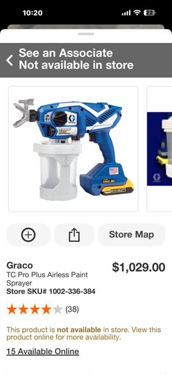 Graco TC Pro Plus Airless Paint Sprayer Kit (Powered By Dewalt)