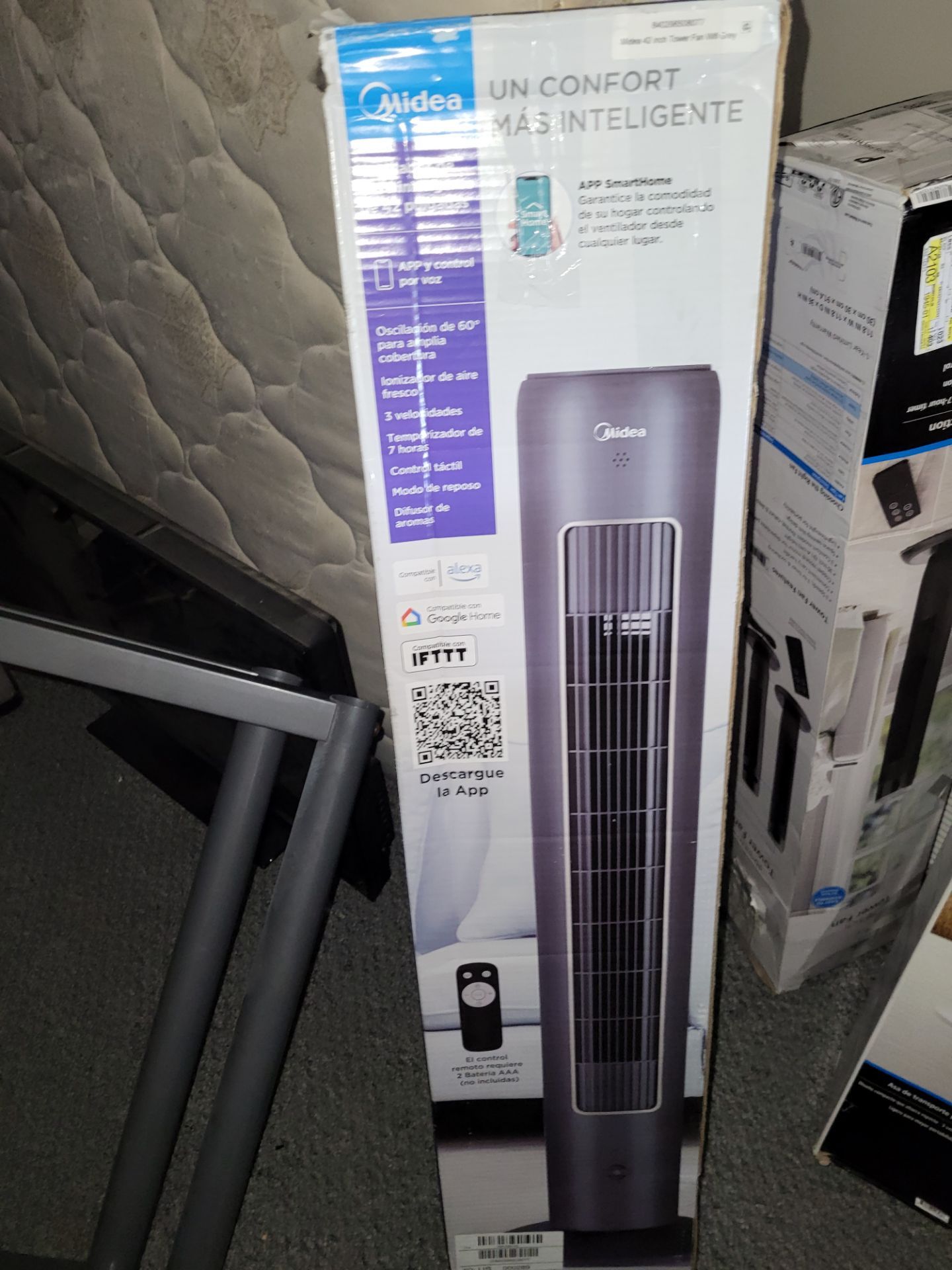 2 new in the box rotating fans