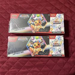 Prismatic Evolution Sams Club Bundle 2 on hand