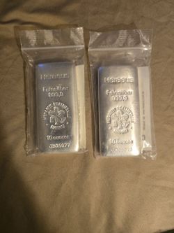 10 Oz 999.9 Silver Bullion Bar