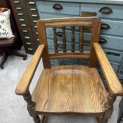 Farmhouse Oak Chair
