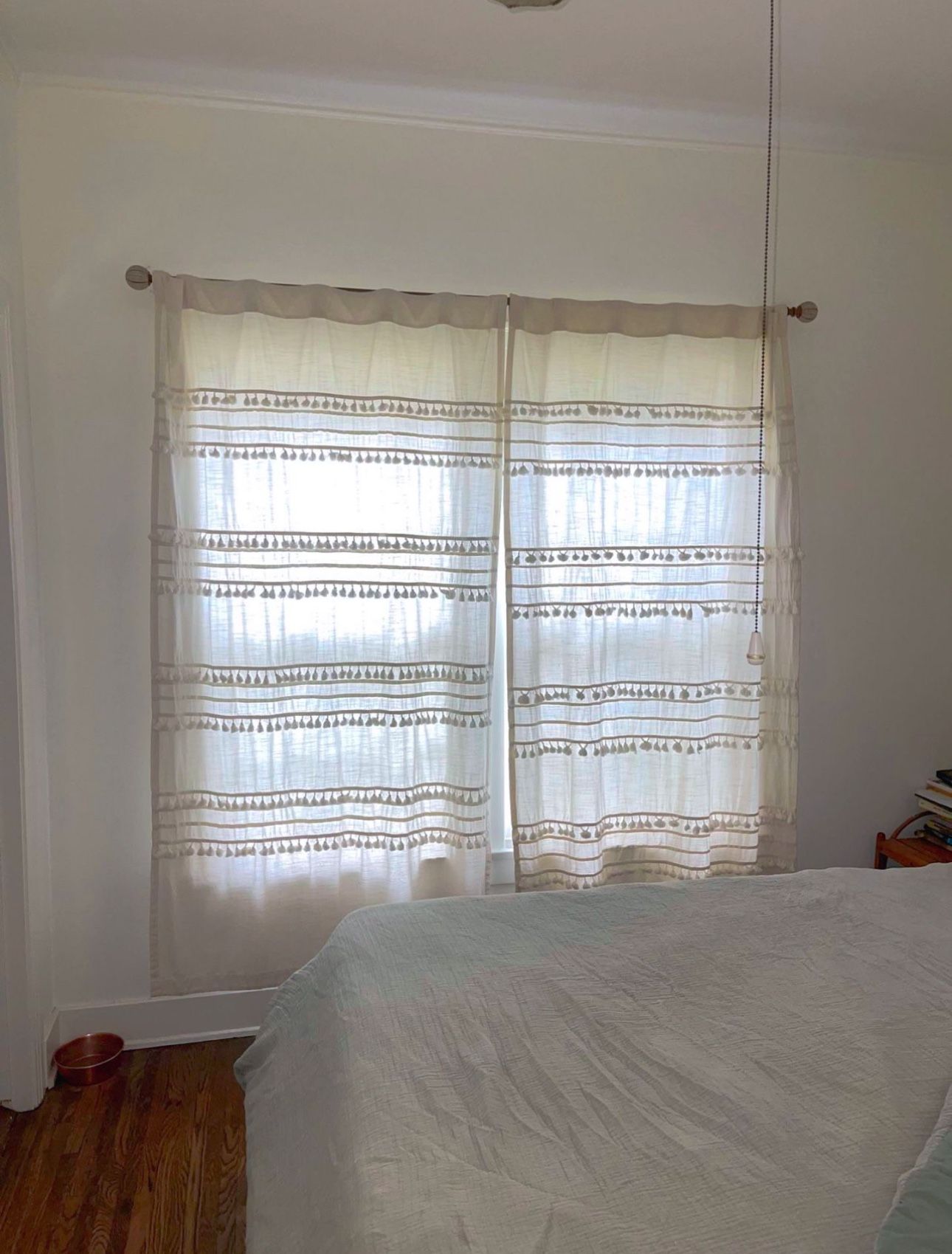 World Market Linen Boho Curtains
