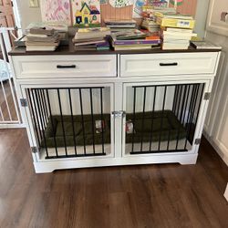 Dog Crate Can Fit Two Dogs 