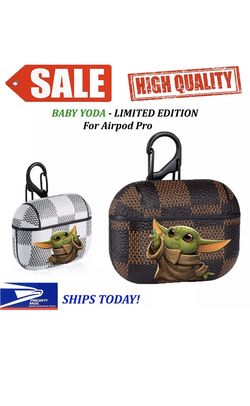 Airpod Pro Leather Case Baby Yoda Limited Edition