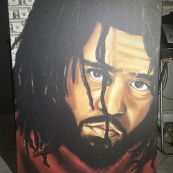 J Cole and Nipsey Hussle Portrait