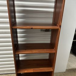 Wooden Book Shelf 