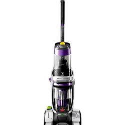 BISSELL - ProHeat 2X Revolution Pet Pro Plus Corded Upright Carpet Deep Cleaner - silver/purple 