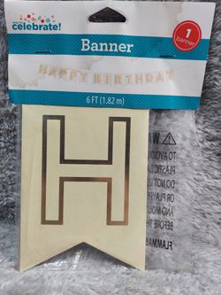 Happy Birthday Banner Must Pick Up