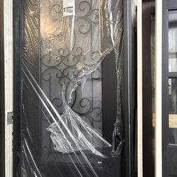 36 x 96 in left hand inswing exterior door