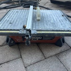Ridgid Wet Saw Tile Saw