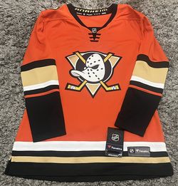 Anaheim Ducks Fanatics Breakaway Jersey NHL Women’s Size M Orange NEW