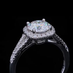 ANILLO DIAMANTE MOISSANITE NUEVO!!!