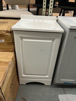 Glacier Bay 18” Gray  Vanity