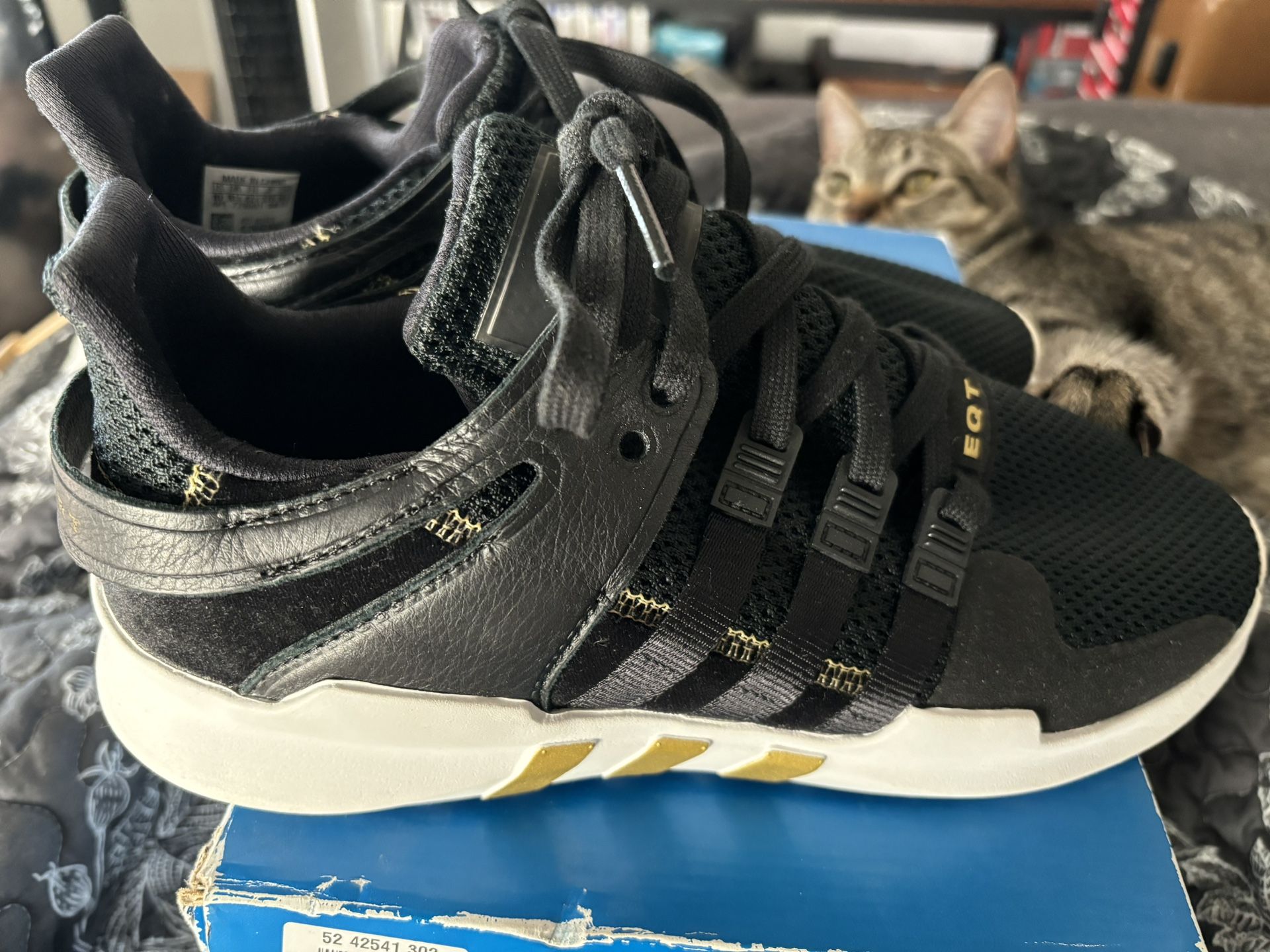 Adidas EQT Support ADV shoes sneakers new AC7972 Women’s sizes black white