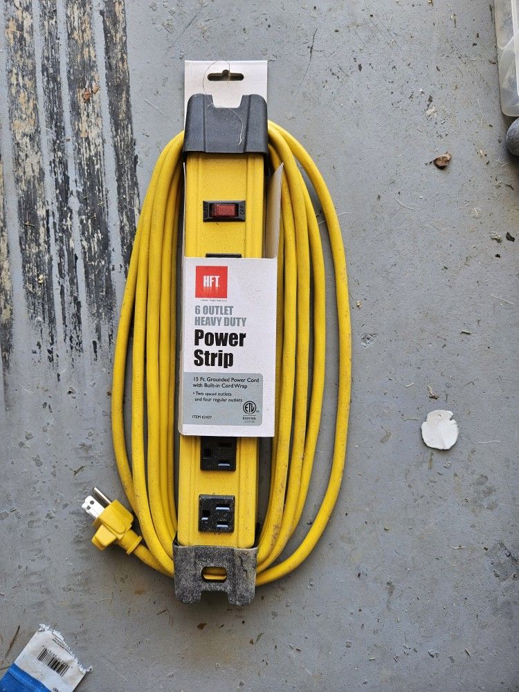 6 Ft Heavy Duty Power Strip