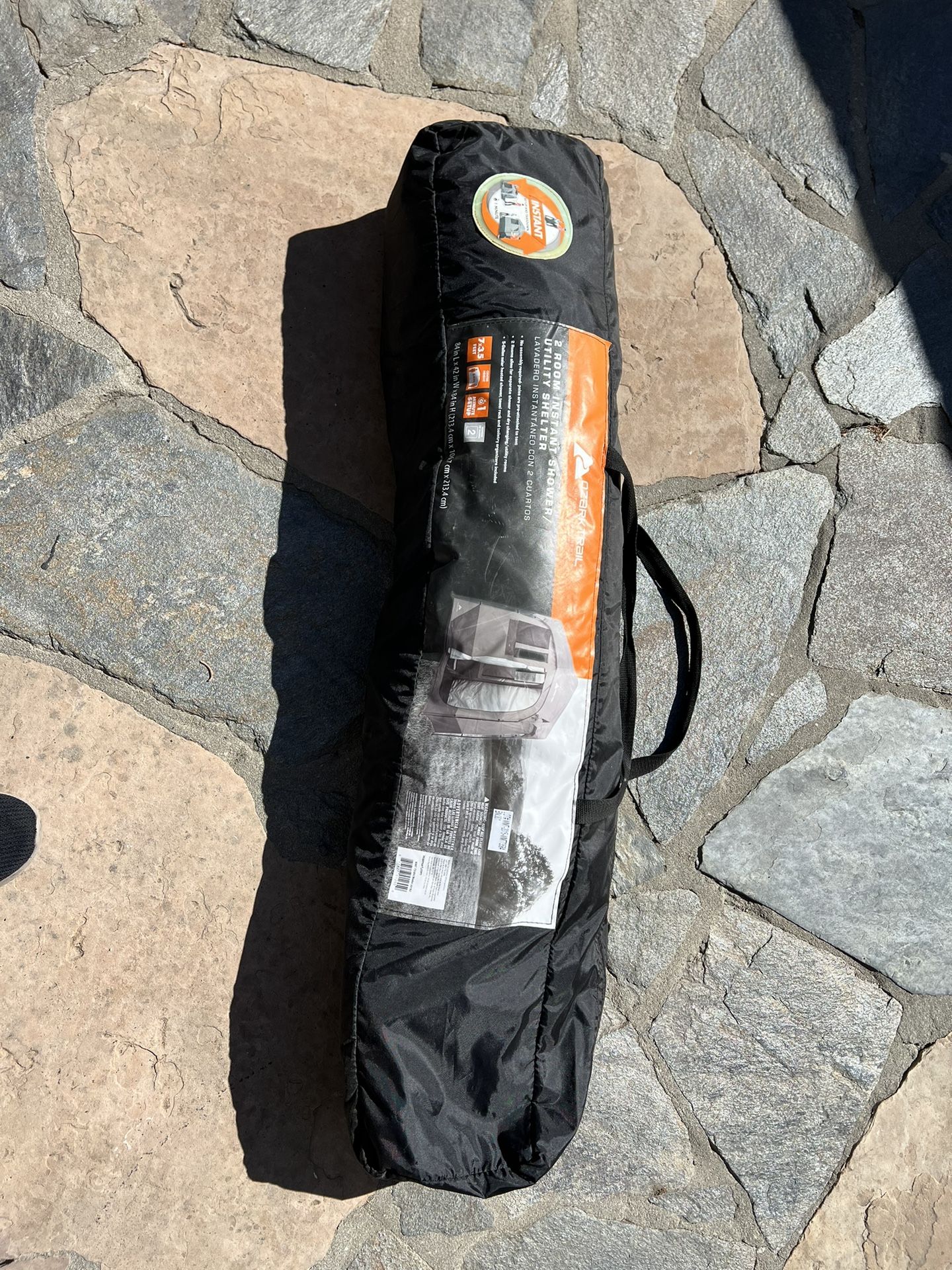 2 ROOM INSTANT SHOWER UTILITY SHELTER