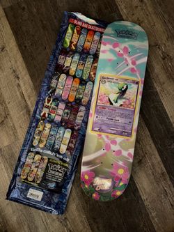 Santa Cruz x Pokemon : Gardevoir Skateboard Deck