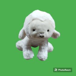 Carters Child of Mine Plush Lamb Baby Toy Rattle 2015 Soft Rattle Crinkle Feet Lovey sitting plush